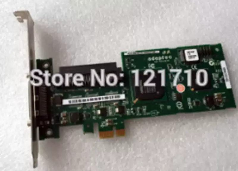 ADAPTEC 29320lpe pci-e x1 interface scsi hard drive array card ASC-29320LPE/LP FSC PGB2281L industrial motherboard