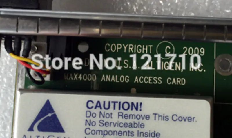 ALTIGEN MAX4000 ANALOG ACCESS CARD AL011812-10V4X4-002 1603-0404 REV A1 ALTI-V0404 VISION 4X4 Industrie-Motherboard