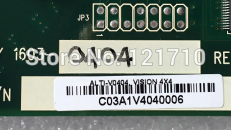 ALTIGEN MAX4000 ANALOG ACCESS CARD AL011812-10V4X4-002 1603-0404 REV A1 ALTI-V0404 VISION 4X4 Industrie-Motherboard