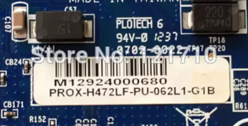 0702-8022 PROX-H472LF-PU-062LI-G1B PROX-H472LF-PU-062L1-G1B Industrie-Motherboard
