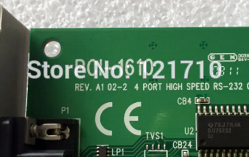Advantech PCI-1610 REV.A1 02-2 4 PORT HIGH SPEED RS-232 COMMUNICATION CARD Industrie-Motherboard