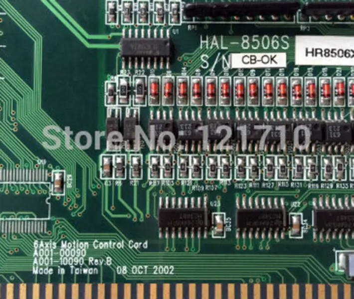 ASIC-Karte PCBASED 6-Axis Motion Control Board A001-00090 A001-100090 REV.B HAL-8506S Industrie-Motherboard