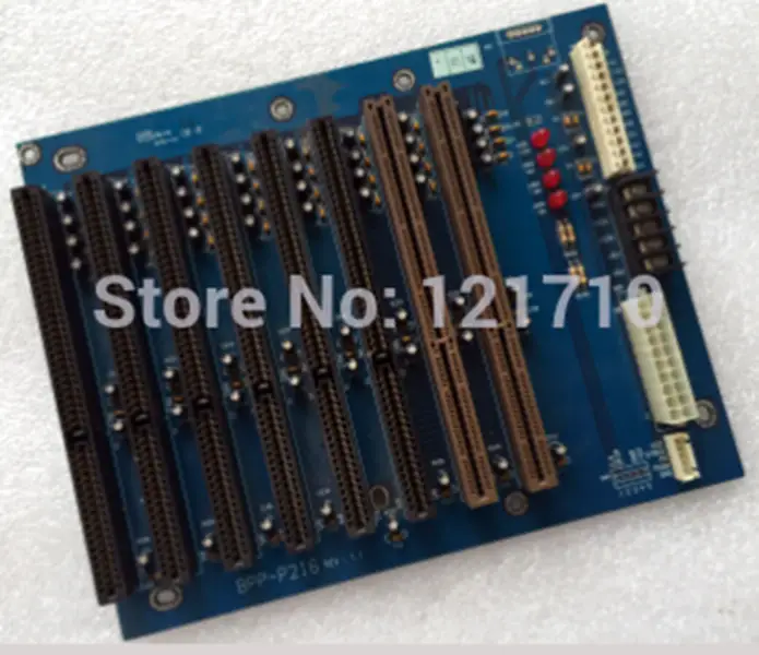 8-Slot-Backplane BPP-P2I6 REV 1.1 6*ISA 2*PCISA Industrie-Motherboard