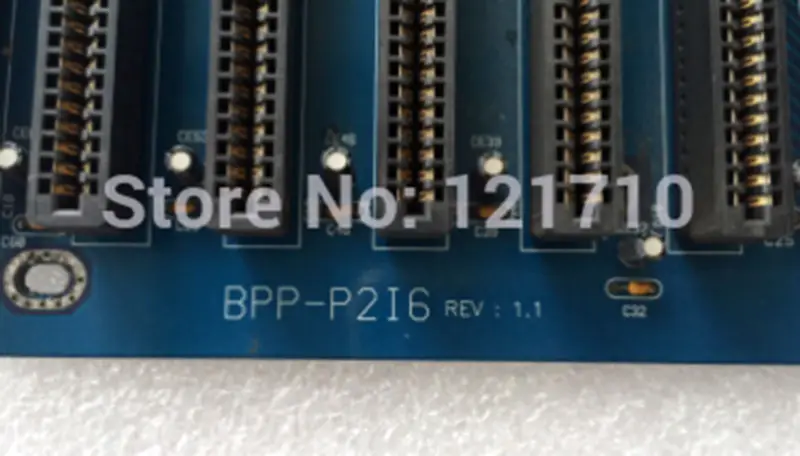 8-Slot-Backplane BPP-P2I6 REV 1.1 6*ISA 2*PCISA Industrie-Motherboard