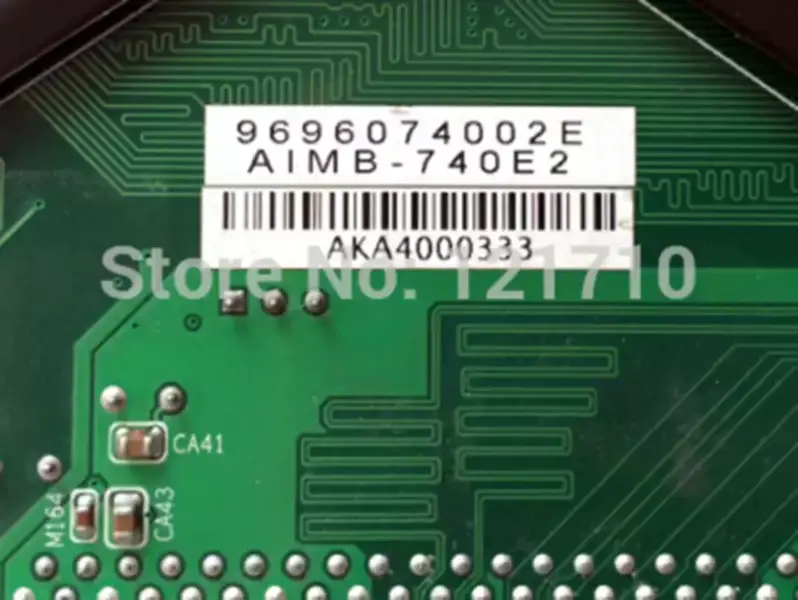 Advantech AIMB-740 REV.B1 AIMB-740E2 Industrie-Motherboard mit zwei NIC-Anschlüssen