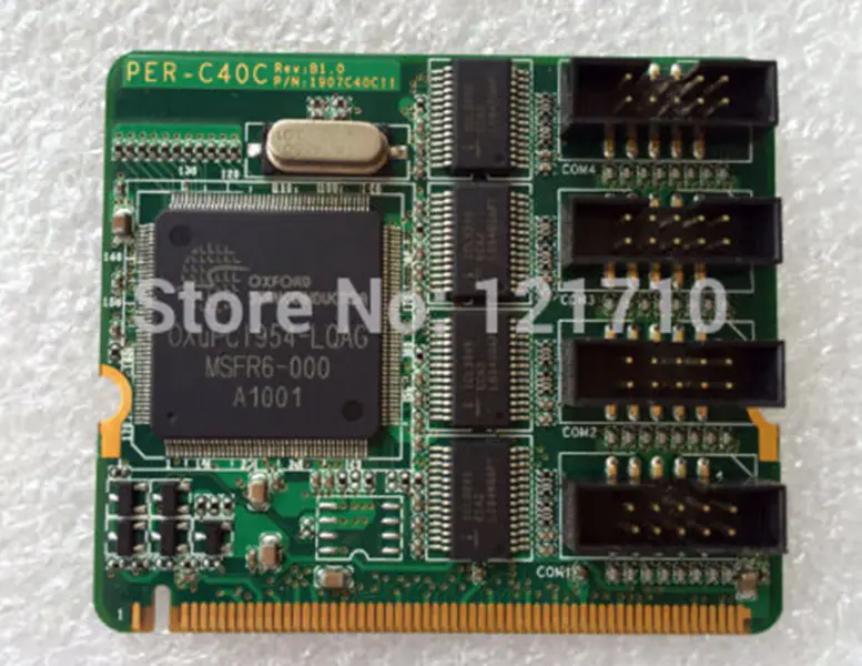 AAEON AAEON Mini PCI 4-Port RS-232 Modul PER-C40C REV B1.0 1907C40C11 Industrie-Motherboard