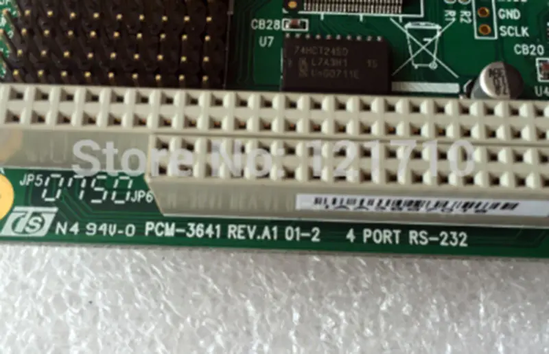 Advantech PC/104 PCM-3641 REV.A1 01-2 4 PORT RS-232 Industrie-Motherboard