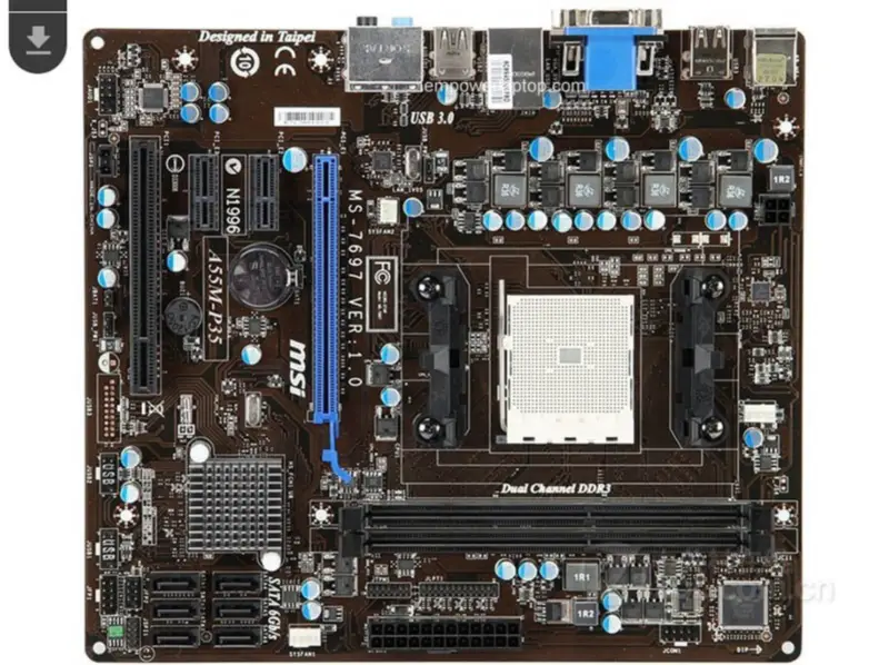 MSI A55M-P35 FM1 A55 Integriert