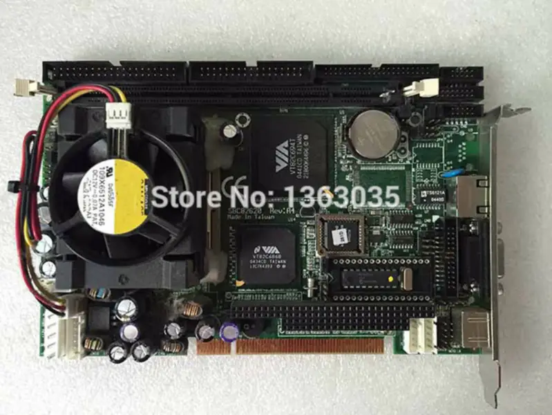 Axiomtek SBC82620 REV:A3 Industrie-Motherboard mit halber CPU-Länge