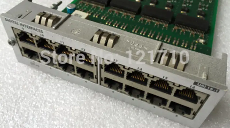Alcatel Industrial OmniPCX OXO DIGITAL INTERFACES UAI 16-1 3EH73050ABAB Industrie-Motherboard