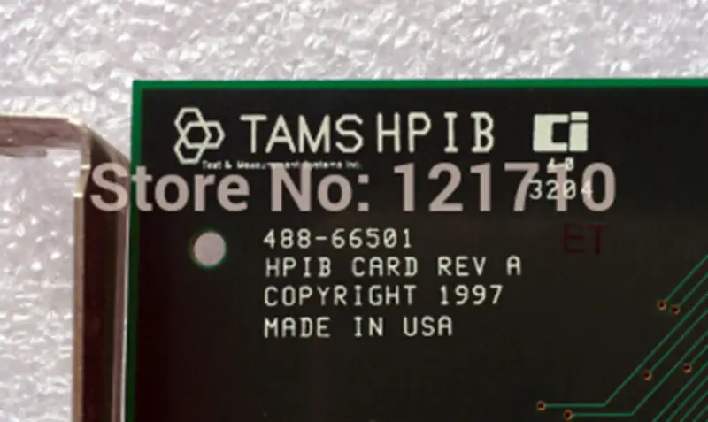 TAMS TAMS HPIB 488-66501 HPIB CARD REV A Industrie-Motherboard