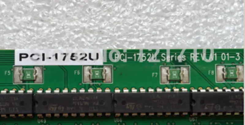 Advantech PCI-1752U REV.A1 01-3 64-Kanal Isolierter Digitaler Ausgang Universal PCI Karte Industrie-Motherboard