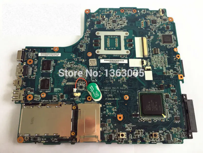 Sony A1730139A M850 MBX-204 Rev 1.1 System PC-Motherboard