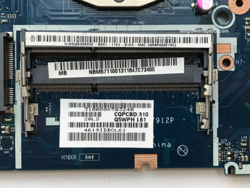 Acer Hauptplatine E1-531G NV56E NBM5711001 Q5WV1 LA-7912P HM77 PGA989 GT710M 1GB