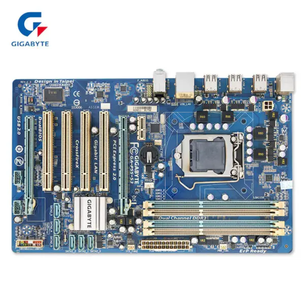 Gigabyte GA-P55-S3 P55-S3 P55 LGA 1156 ATX-Motherboard