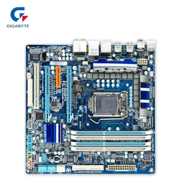 Gigabyte GA-P55M-UD4 P55M-UD4 Hauptplatine LGA1156 Micro-ATX