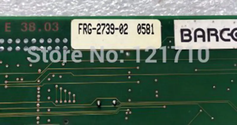 BARCO BARCO DR. Seufert gmbh FRG-2739-02 R763966-00 FRG-2739-02 0581 card industrial motherboard