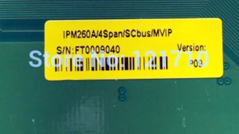 Audiocodes audiocodes IPM260A/4Span/SCbus/MVIP Industrie-Motherboard