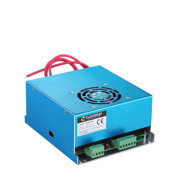 50W CO2 Laser Power Supply 3A Output for 45-50W Laser tube CO2 Laser Engraving Cutting Machine MYJG-50