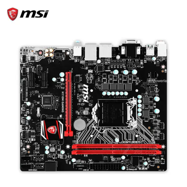 MSI H110M GAMING H110 LGA 1151 Micro-ATX Hauptplatine