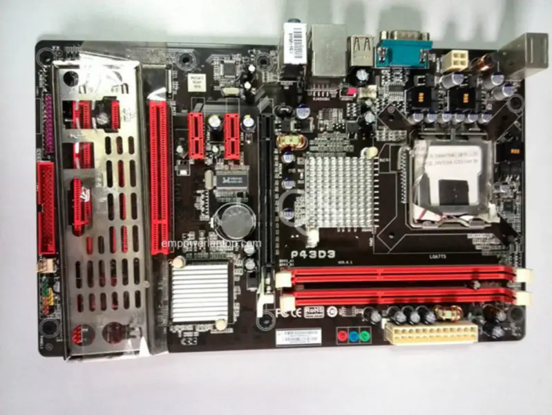 Biostar P43D3 LGA 775 4G Hauptplatine