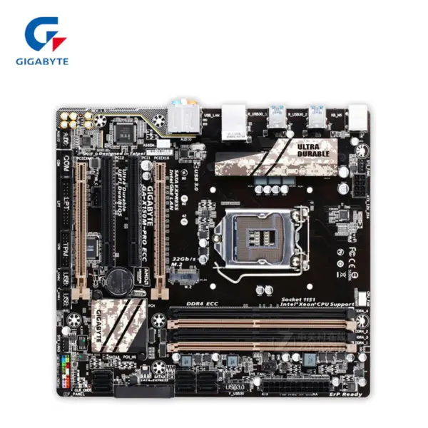 Gigabyte GA-X150M-PRO ECC X150M-PRO ECC C232 LGA 1151 Micro-ATX Mainboard