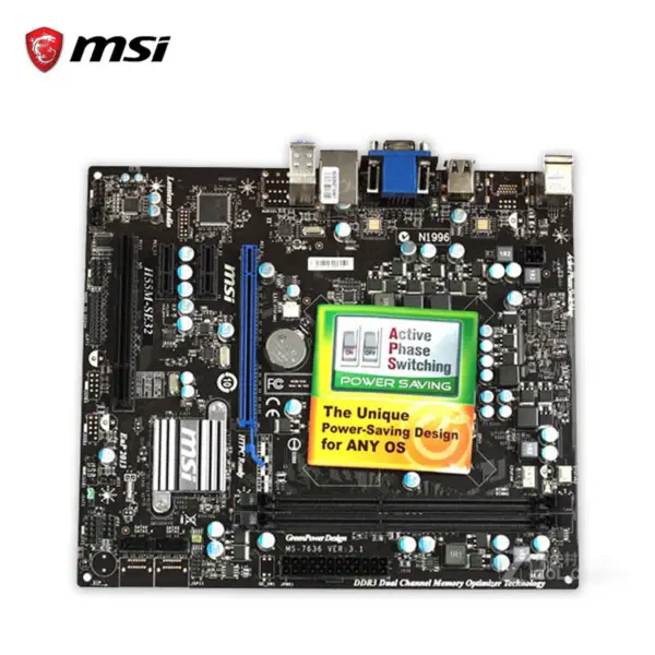 MSI H55M-SE32 H55 LGA 1156 Micro-ATX-Motherboard