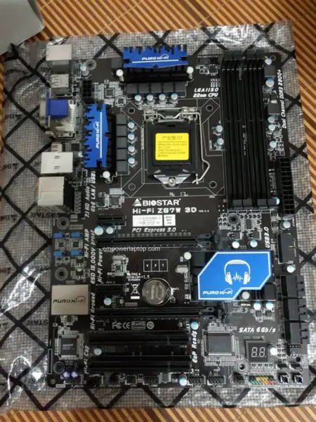 Biostar Hi-Fi Z87W 3D LGA 1150 RAM-Motherboard