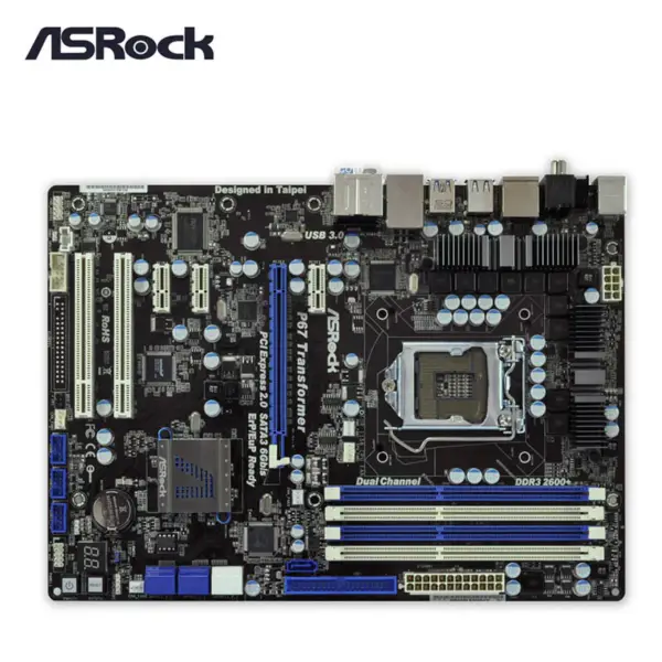 Asrock P67 Transformer P67 LGA 1156 ATX-Motherboard