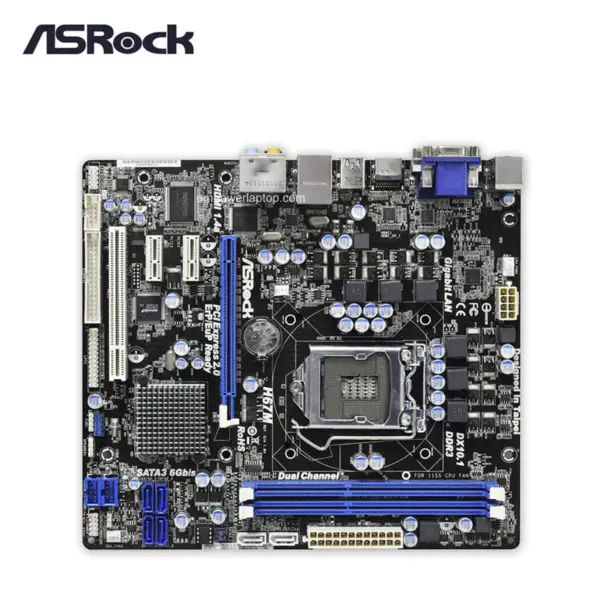 Asrock H67M H67 LGA 1155 Micro-ATX Hauptplatine