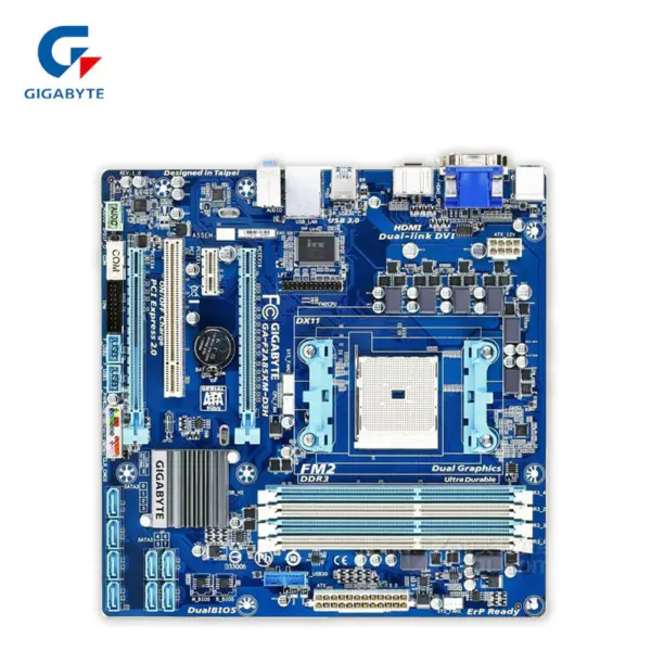 Gigabyte GA-F2A85XM-D3H F2A85XM-D3H A85X FM2 ATX-Motherboard