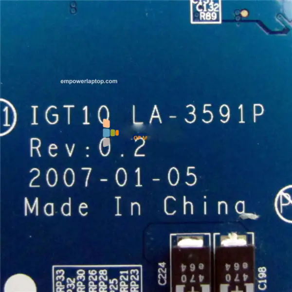 Lenovo Hauptplatine IGT10 LA-3591P K41 965GM