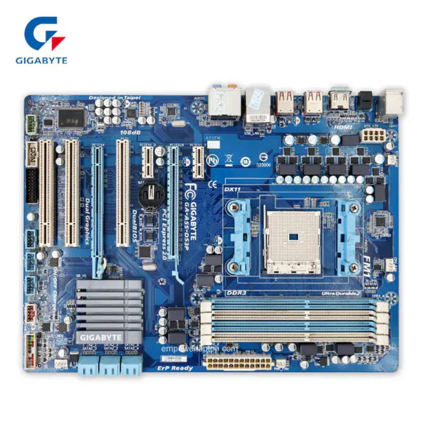 Gigabyte GA-A55-DS3P A55-DS3P A75 FM1 ATX-Motherboard