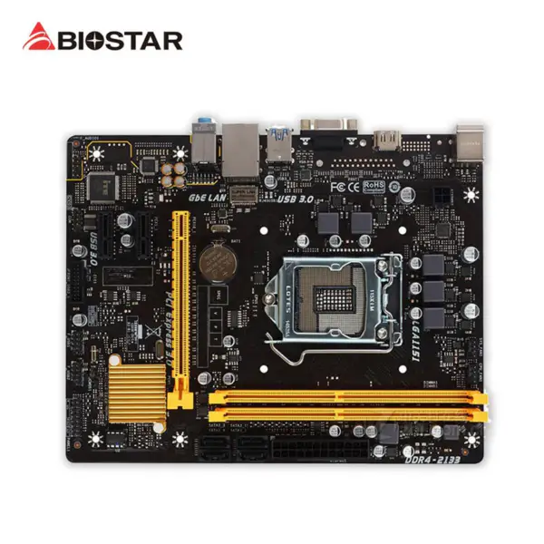 Biostar H110MH PRO D4 H110 LGA 1151 Micro ATX Hauptplatine