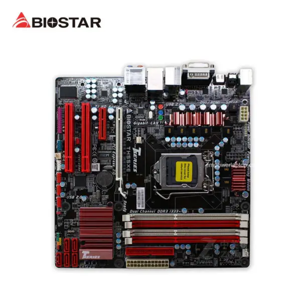 Biostar TH55 XE H55 LGA 1156 Micro ATX Hauptplatine