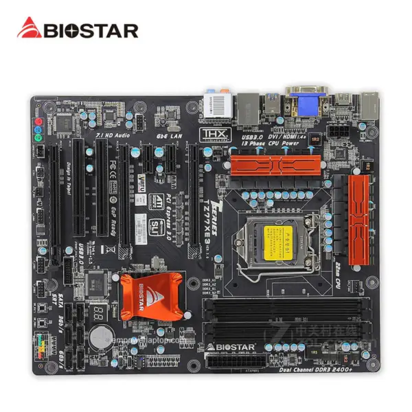 Biostar TZ77XE3 Hauptplatine Z77 LGA1155 ATX