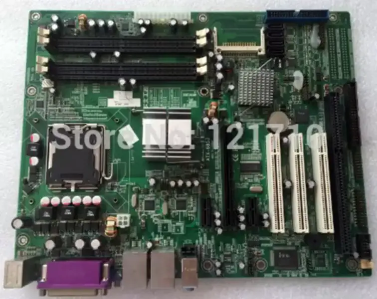 ANOVO ATX-6853 VER 1.2 LGA775 mit ISA-Slot Industrie-Motherboard