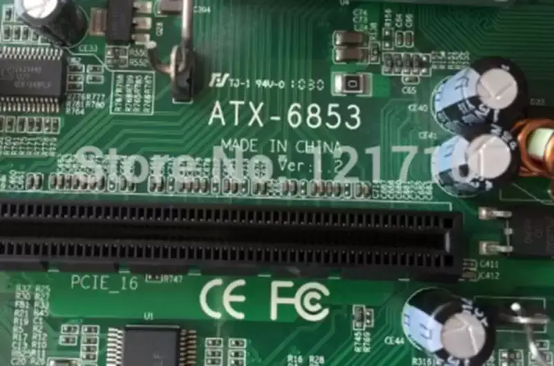 ANOVO ATX-6853 VER 1.2 LGA775 mit ISA-Slot Industrie-Motherboard