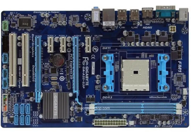 Gigabyte GA-A55-S3P A55-S3P FM1 Hauptplatine