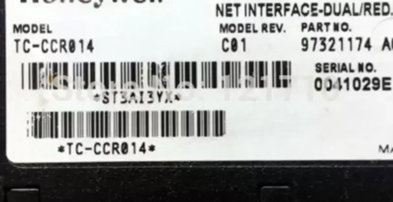 HONEYWELL REDUNDANT NET INTERFACE 61-3 TC-CCR014 C01 97321174 A01 Industrie-Motherboard