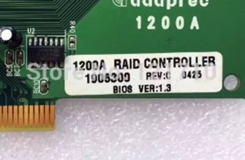ADAPTEC ADAPTEC 1200A RAID CONTROLLER Karte 1906300 REV C Industrie-Motherboard