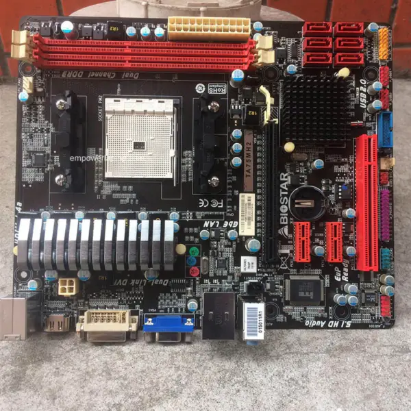Biostar TA75MH2 A75 FM2 all solid small FM2 Mainboard
