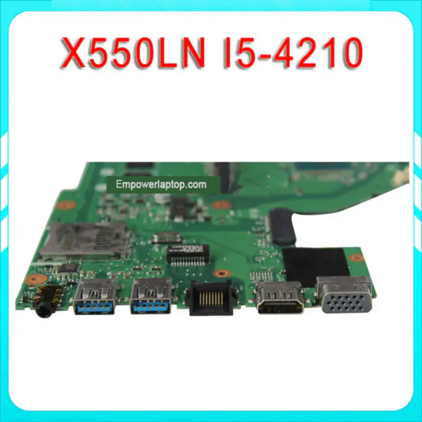 Asus Motherboard A550LN R510LN X550LN X550LD REV2.0 Grafik GT840 2G i5-4210U Prozessor