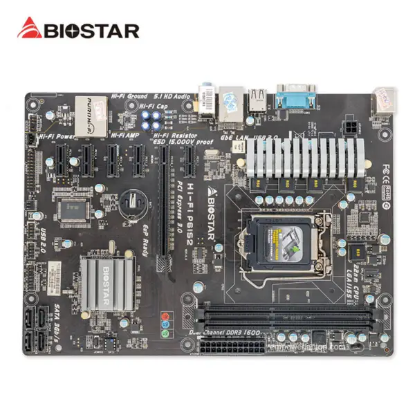 Biostar HI-FI P61S2 H61 LGA 1155 ATX Hauptplatine