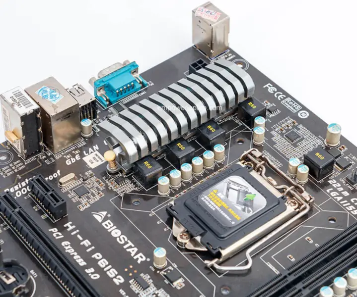 Biostar HI-FI P61S2 H61 LGA 1155 ATX Hauptplatine