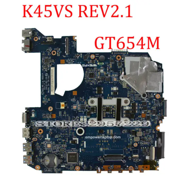 Asus K45VS QCL40 LA-8221P REV2.1 PGA989 GT645M 2G Mainboard