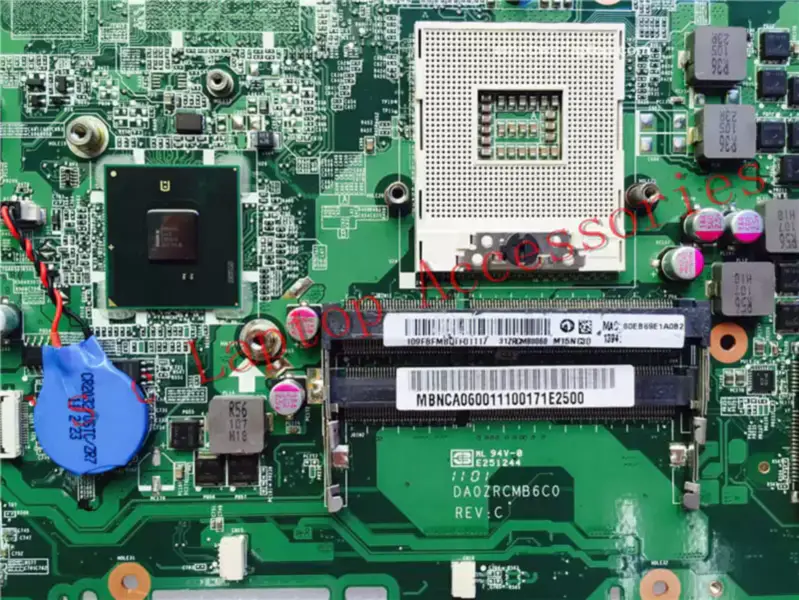 Acer Hauptplatine DA0ZRCMB6C0 E732 E732Z MBNCA06001 HM55 PGA989