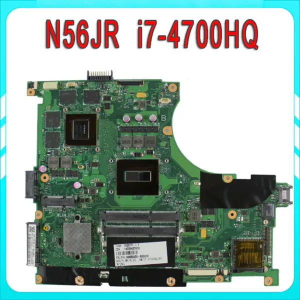 Asus Motherboard N56JR i7 4700HQ N56JR REV2.0 GTX760M 2G GTX 760M N56JK G56JK