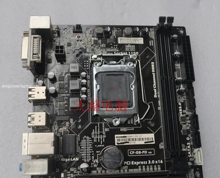 Bunte Netzkarte B85M-D PRO V21 1150 Pin Motherboard