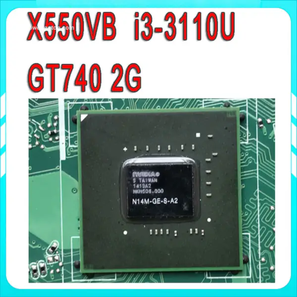 Asus Motherboard X550vb X550CC REV2.0 Mit i3-3110 Prozessor GT740 2g